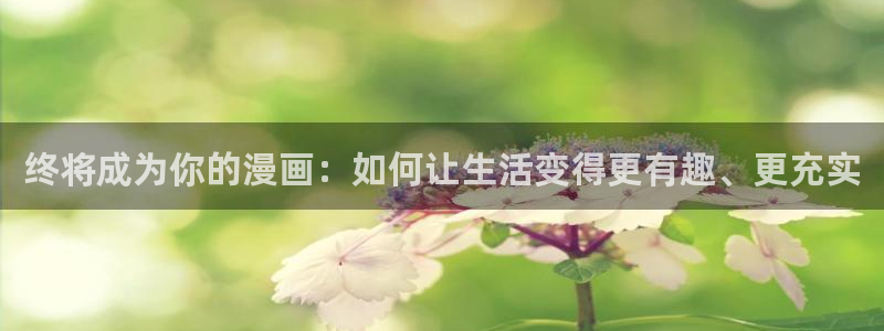 漫蛙负面恋情：终将成为你的漫画：如何让生活变得更有趣、更充实